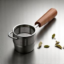 Infusore da tè di lusso in acciaio premium